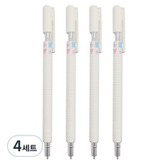 Mungudam 高品質鋒利0.5mm 4p+一次性小袋套裝, 4套, 白色