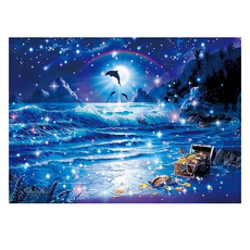 創彩 5D 鑽石畫 40x30cm, 美景2, 1個