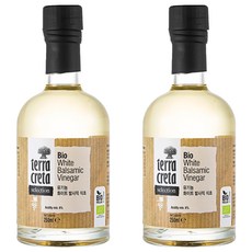 terra creta 調味白香醋, 250ml, 2個