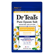 닥터틸즈 퓨어 엡섬솔트 소킹 솔루션 위드 캐모마일, 1개, 1.36kg