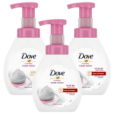 도브 포밍 핸드워시 피치 앤드 릴리, 240ml, 3개