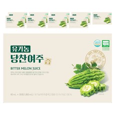 지비엠에스 국내산 유기농 당찬 여주즙, 1.8L, 10개