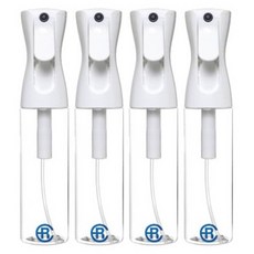 에어라파 안개 분무기 300ml, 투명, 4개