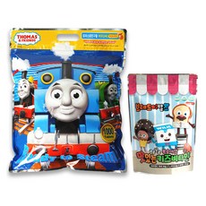 AB+ 湯瑪士小火車維他命C 1400g+天才麵包理髮師維他命 56g, 1組