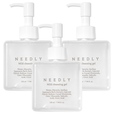니들리 마일드 클렌징 젤, 235ml, 3개