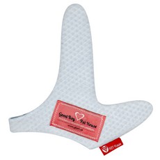 GBPH 好寶貝 寵物用潔牙手套 左手 粉藍色, 1入, 1個