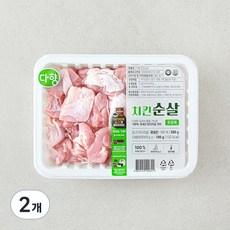 다향오리 치킨순살 (냉장), 2개, 500g