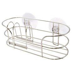 不鏽鋼吸盤放置架 DR-5410, 銀色, 1個