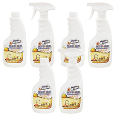 柔軟熊 廚房清潔劑 冷壓橘油 小蘇打配方 強效去油 清潔用品, 600ml, 3組