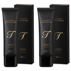 GENTLY 防曬素顏霜 50ml, 單色, 2條