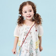 Disney 迪士尼 baby 白雪公主蘋果短袖開襟衫