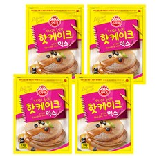 오뚜기 핫케이크 믹스, 1kg, 4개