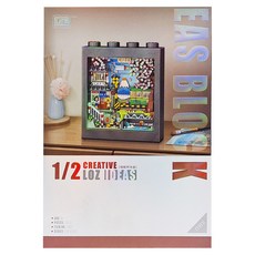 LoZ 櫻之電車樂高兼容積木 1907 6歲以上, 1盒, 多色