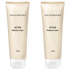 FRUSIRNANA 美膚娜娜 ACNE控油抗痘保濕乳 蓮霧精萃抑敏保濕修復 大小分子玻尿酸深層補水 水楊酸柔嫩肌膚 IPMP繖花醇抗菌成份, 120g, 2瓶
