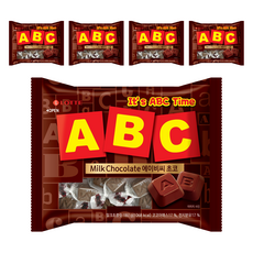 롯데웰푸드 에이비씨 초콜릿, 187g, 5개