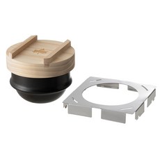 LOGOS 迷你羽釜土鍋 個人用炊飯土鍋 一合炊, 12.5cm, 1組