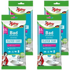 Poliboy 德淨 浴室清潔濕紙巾 210g 24入, 4個