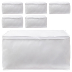 小麥購物 PEVA棉被收納袋 C560 73g, 6個, 白色