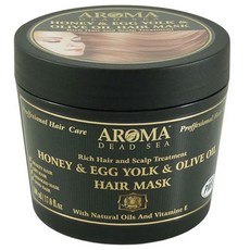 AROMA DEAD SEA 蜂蜜雞蛋護髮膜, 500ml, 1個