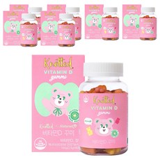 Knotted 維他命D軟糖 蘋果&檸檬口味, 150g, 7個