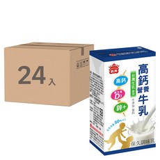 義美 高鈣營養牛乳, 125ml, 24入