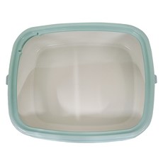 Richell 利其爾 卡羅貓便盆, 小 40 x 47.5 x 13cm, 淡藍色, 1個