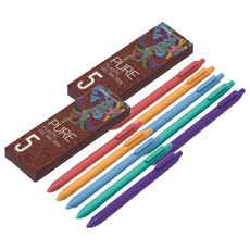 Kaco Pure Edition 復古中性筆 Ver 3 Set of 5 0.5mm, 混色, 2組