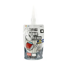 ASAHIPEN 朝日塗料 日本製金屬製品 鐵皮屋洞孔防水補修劑 200ml 耐候性及抗酸雨能力強, 1個