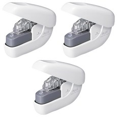 PLUS 紙夾 SL106NB, 白色, 3個