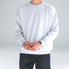 EV CLOSET Oversize基本款素色大尺碼大學T