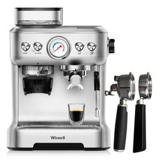 Wiswell Largo義式濃縮咖啡機+手柄粉碗 2入, CM5700A