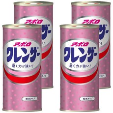 第一石鹼 APOLLO去污粉, 快速瓦解污垢,輕鬆去除水垢油垢, 400g, 4罐