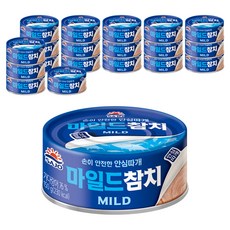사조 마일드 참치 안심따개, 150g, 20개