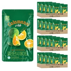 NOKCHAWON 綠茶園 金橘果汁飲料, 40個, 170ml