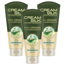 CREAM SILK Rich Organic Powerfusion Rich Lustre 光澤潤髮乳, 150ml, 3條
