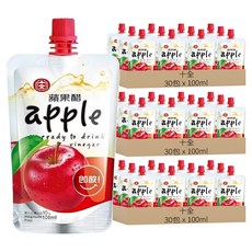 十全蘋果醋飲料, 即飲, 100ml, 90包