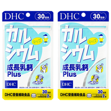 DHC 成長乳鈣Plus，30日份 60顆，兒童專用，牛奶鈣, 12g, 2包