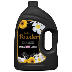 MiLK Cotton 衣物柔軟精 嬰兒爽身粉香 正裝, 3.06L, 1個