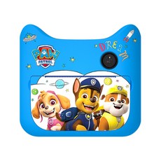 SPIN MASTER 汪汪隊立大功兒童拍立得 拍照/攝影/雙鏡頭相機 附熱感應相紙 1200萬畫素 支援32G 12.6 x 4.2 x 8.5cm 藍色 240g, YT015, 1台