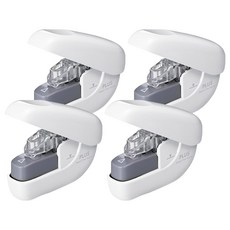 PLUS 紙夾 SL106NB, 白色, 4個