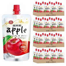 十全蘋果醋飲料, 即飲, 100ml, 120包