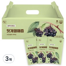황금이네 헛개즙 100ml 30포, 3L, 3개