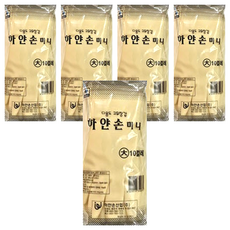 白手迷你橡膠手套套裝 L, 象牙白, 大(L), 50組