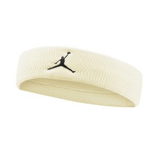 NIKE 耐吉 JORDAN 喬丹 DRI-FIT 頭帶, 17.5 x 5.5cm, 白色, 1個