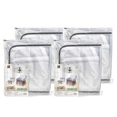 UdiLife 優的生活大師 儲藏氏 雙開收納箱, 中, 透明色, 4個