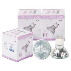 香氛蠟燭暖燈 鹵素燈泡 50W 3入, 單一顏色