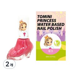 Princess Vegan 水性指甲油, 粉色, 2個