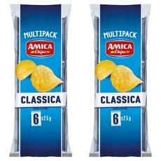 AMICA Chips 原味洋芋片 6包入, 150g, 2袋