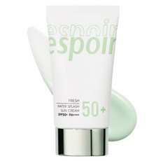 espoir 艾絲珀 水潤清爽防曬霜 SPF50+ PA++++, 1條, 60ml