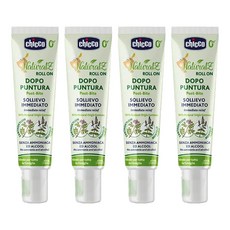 Chicco 草本舒緩肌膚修護筆, 舒緩搔癢不適感, 滾珠設計, 植物萃取, 不含阿摩尼亞酒精色素, 10ml, 4條